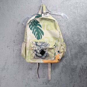 Reef‎ Pierside Backpack Fog Palm Unisex OS Tropical Floral Monstera Leaf Print